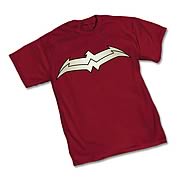 Wonder Woman New 52 Symbol Red T-Shirt